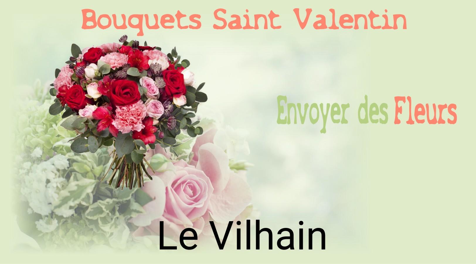 Roses de Saint-Valentin livrées à Le Vilhain