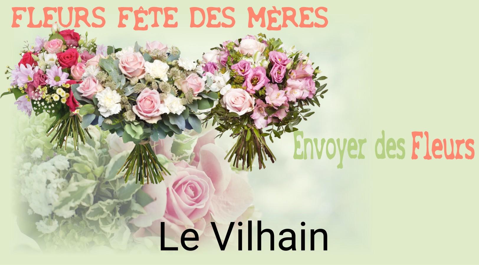 Bouquet de Fête des Mères livré à Le Vilhain
